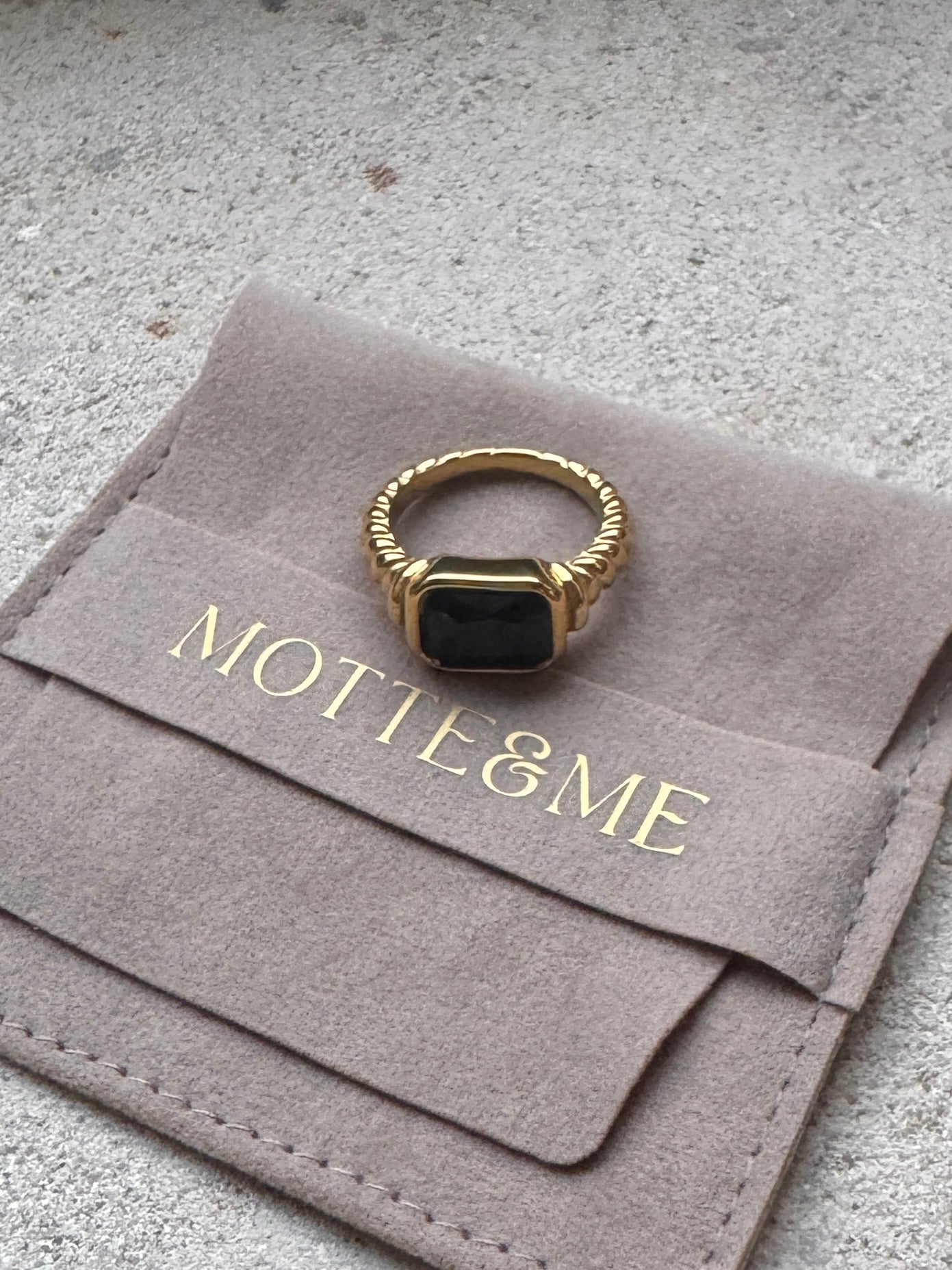 Golden Statement Ring