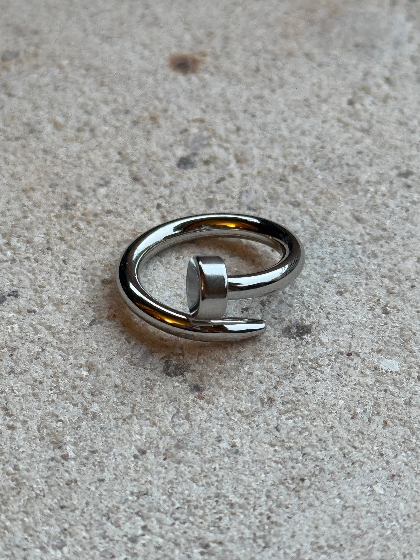 Silver Naild Ring