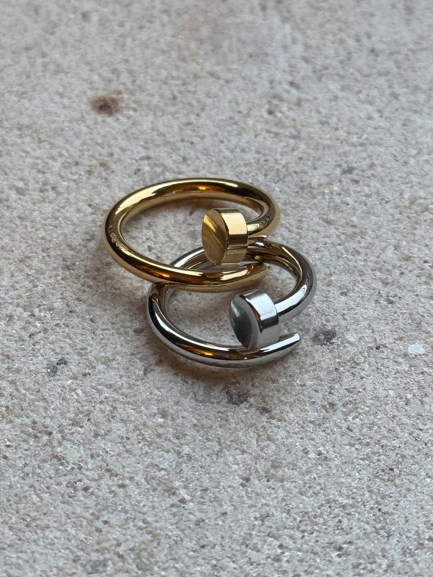 Silver Naild Ring