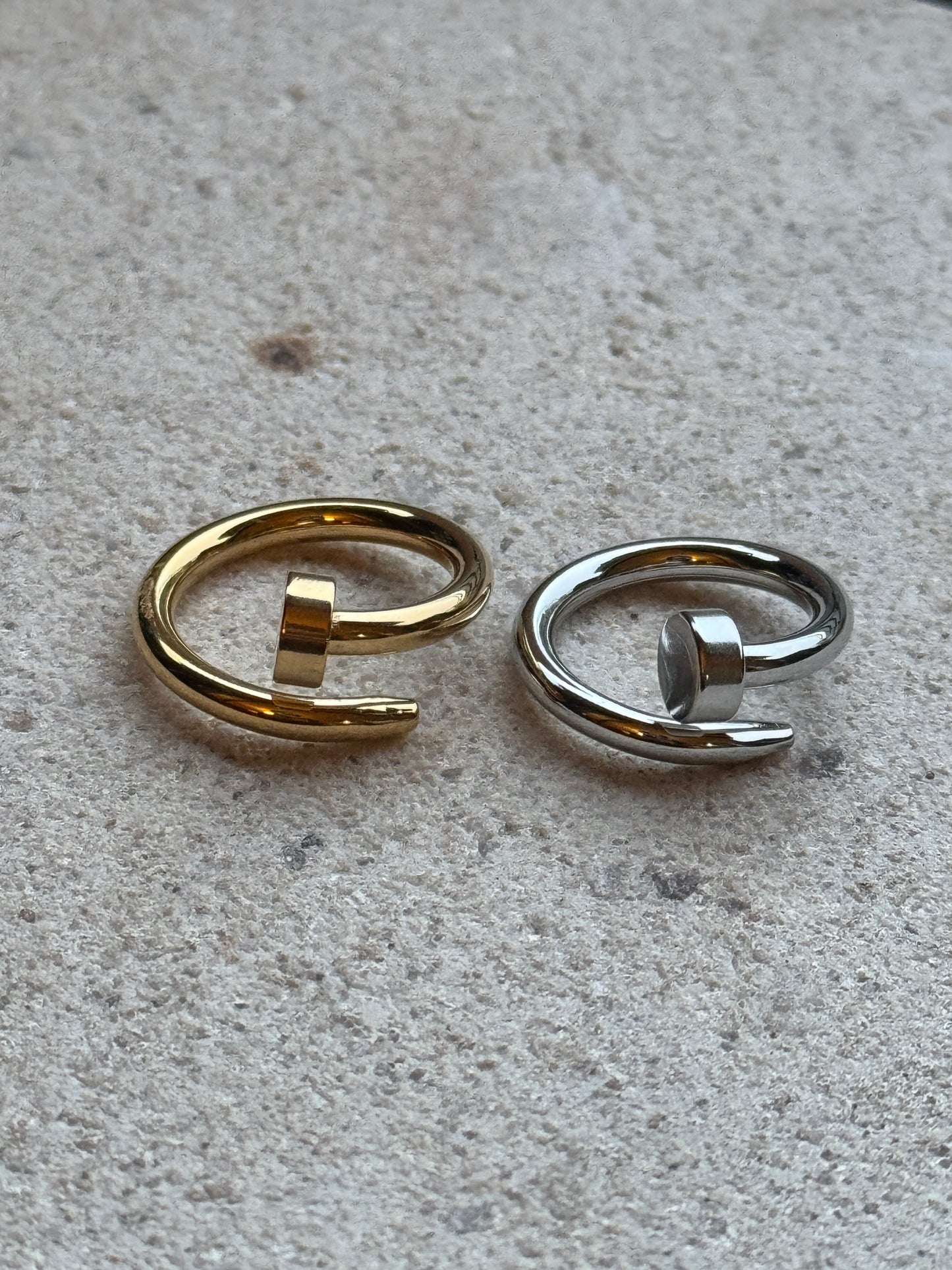 Silver Naild Ring