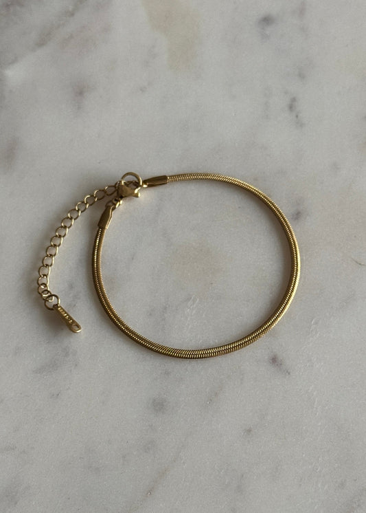 Golden Snake Bracelet