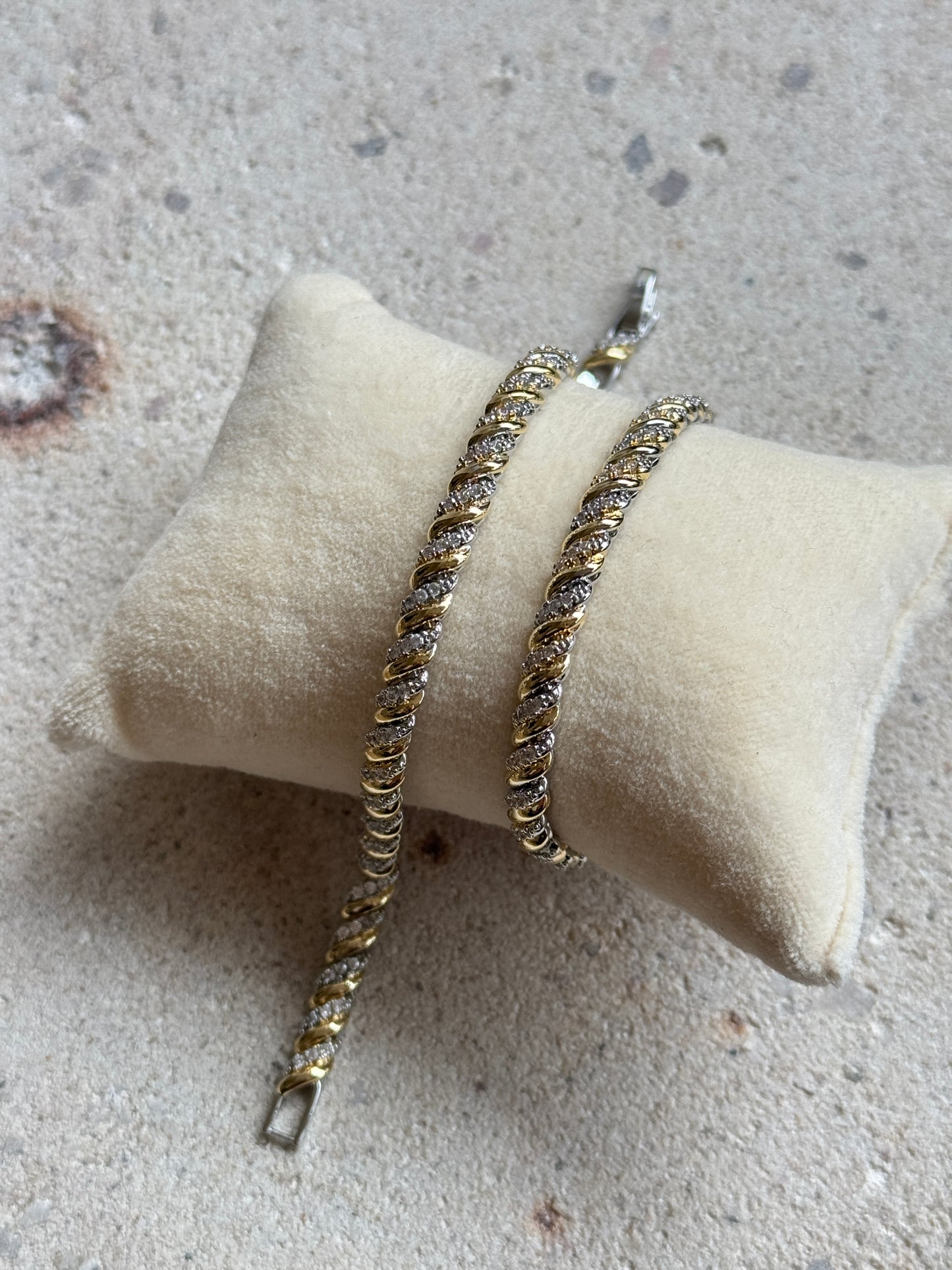Bicolor Glam Bracelet