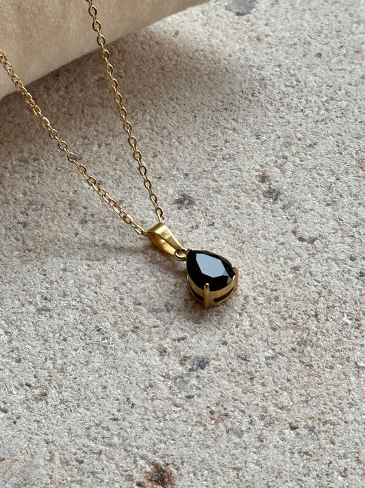 Midnight Drop Necklace